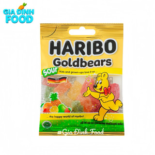 Kẹo dẻo Haribo của Đức gói 80gr - đủ vị tự chọn