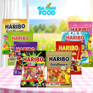 Kẹo dẻo Haribo của Đức gói 80gr - đủ vị tự chọn