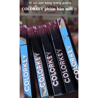 Son tint COLORKEY Airy Lip Gloss Mirror hiệu ứng căng bóng như gương chính hãng - Bebeau