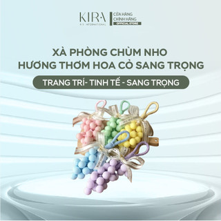 Xà phòng hình chùm nho cao cấp, hương hoa cỏ sang trọng – thích hợp làm quà tặng độc đáo, dùng để decor -có hộp !