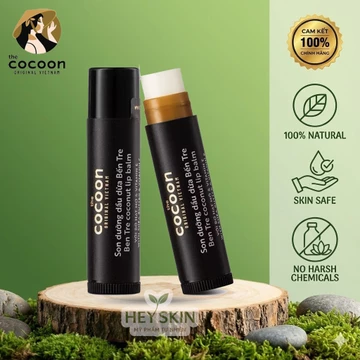 [COMBO] Son dưỡng môi dầu dừa Bến Tre Cocoon 5G + Tẩy da chết môi Cà phê Đắk Lắk - Chính hãng