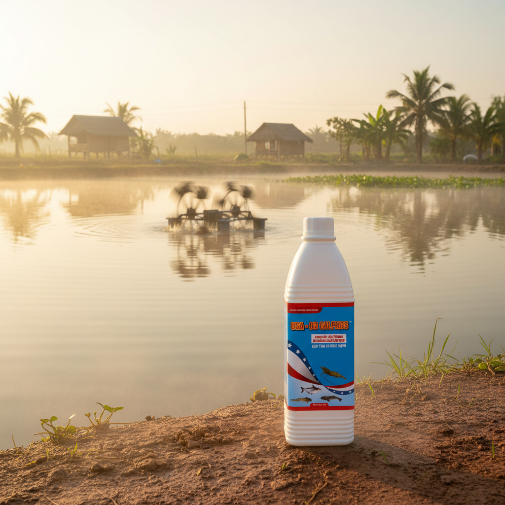 USA-D3 Calciphos bổ sung vitamin và khoáng chất cho tôm cá.