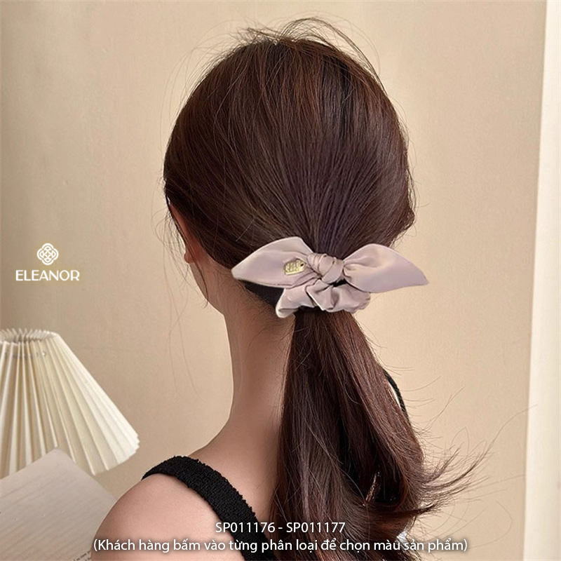 Dây buộc tóc nữ scrunchies Eleanor Accessories hình nơ phụ kiện tóc cột tóc nữ 11176