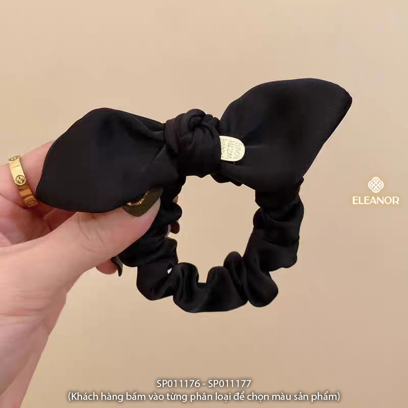 Dây buộc tóc nữ scrunchies Eleanor Accessories hình nơ phụ kiện tóc cột tóc nữ 11176