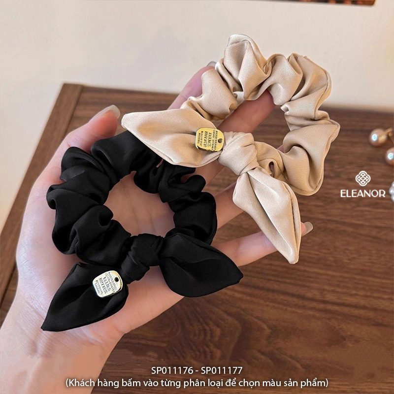 Dây buộc tóc nữ scrunchies Eleanor Accessories hình nơ phụ kiện tóc cột tóc nữ 11176