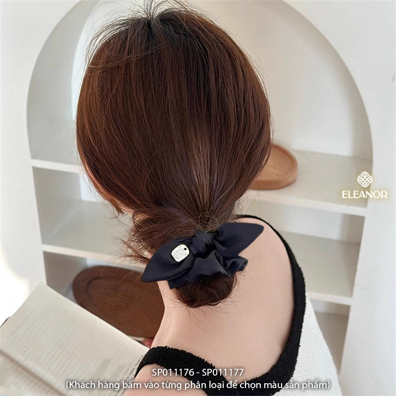 Dây buộc tóc nữ scrunchies Eleanor Accessories hình nơ phụ kiện tóc cột tóc nữ 11176