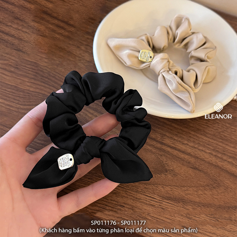 Dây buộc tóc nữ scrunchies Eleanor Accessories hình nơ phụ kiện tóc cột tóc nữ 11176