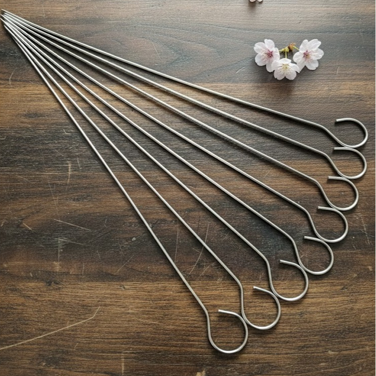 Xiên Nướng Inox 304 Dài 47cm Dày 3.4mm Cao Cấp | Shopee Việt Nam