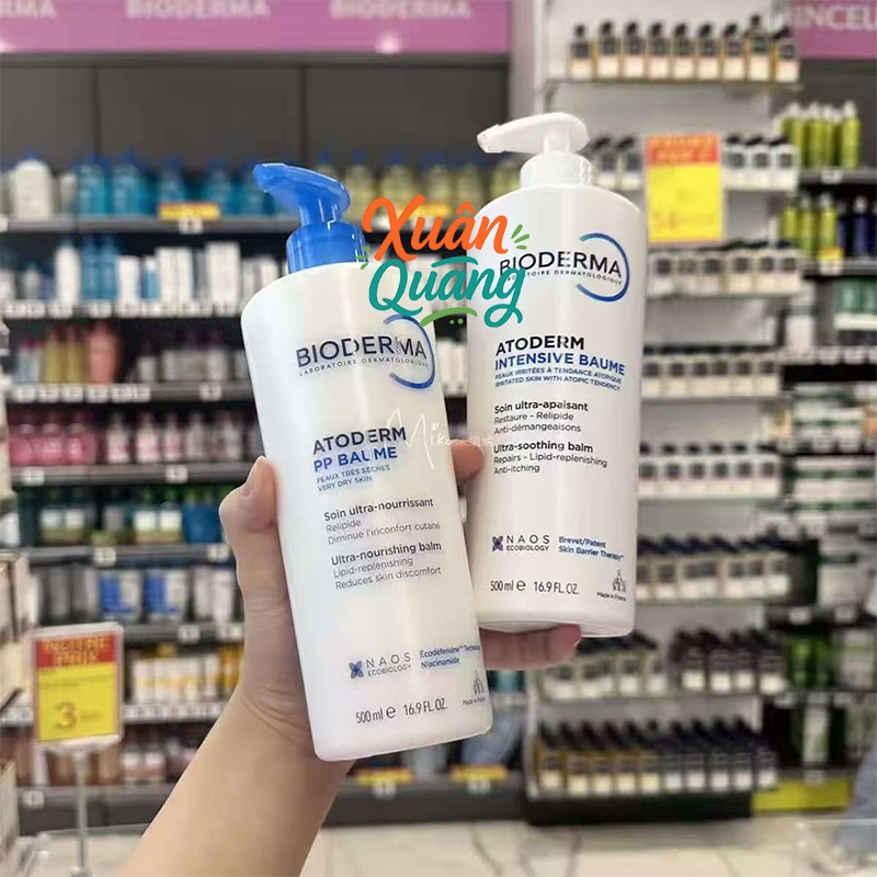 Sữa dưỡng thể Bioderma Atoderm Intensive Gel-Creme 500ml | Bioderma Atoderm Intensive Baume 500ml