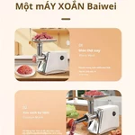 🔥Máy Xay Thịt Điện Đa Năng Gia Đình Tích hợp chức năng xay thịt & làm xúc xích - Công suất mạnh mẽ - Vận hành đơn giản — ảnh 5
