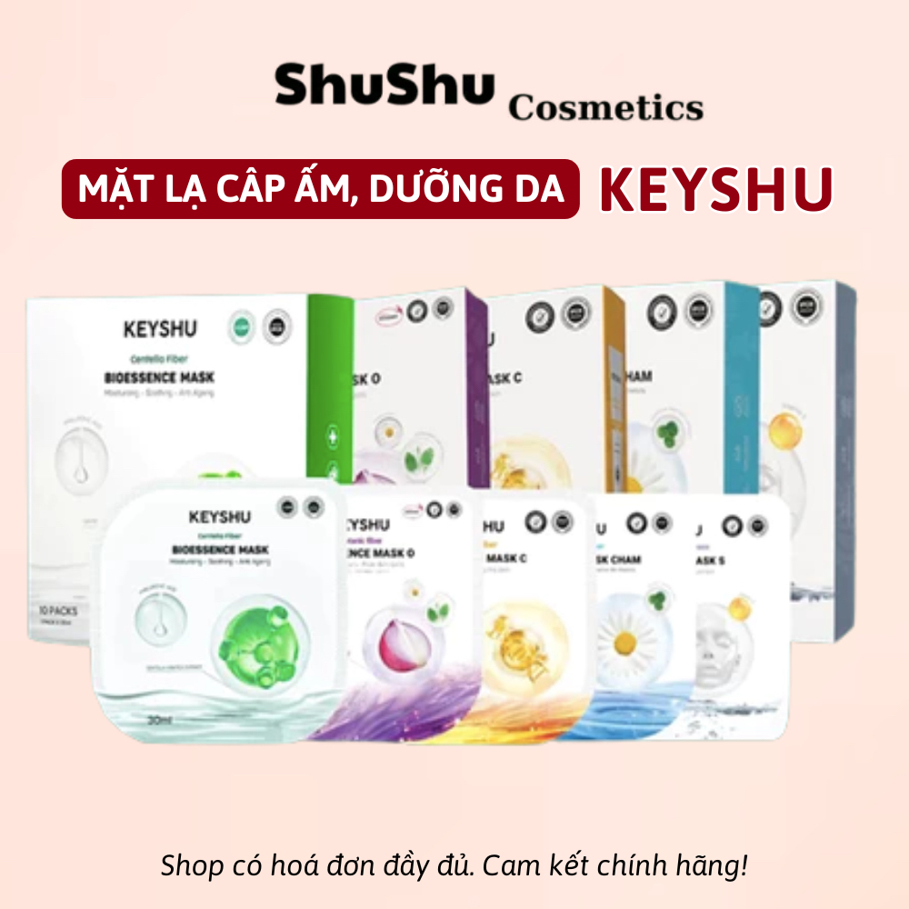Mặt Nạ Keyshu Sợi Xơ Rau Má Cấp Ẩm, Ngừa Lão Hóa 30ml SHUSHU COSMETICS ...