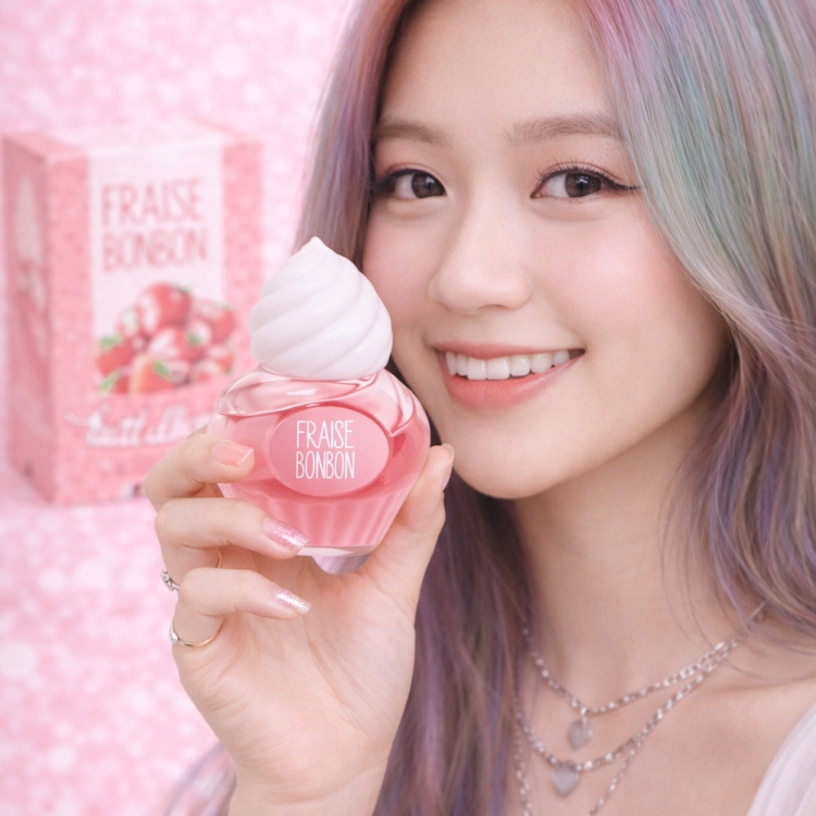 Nước Hoa Nữ Tutti Délices Strawberry Sweet 50ml - Hương Dâu Tinh Nghịch Ngọt Ngào CORANIA