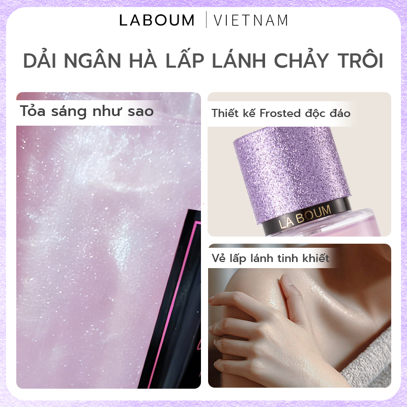 Xịt Thơm Body Mist Nữ Có Nhũ 250ml LABOUM Hương Hoa & Trái Cây Ngọt Dịu, Thơm Lâu Tự Nhiên - Đi Chơi