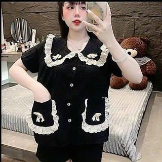Bộ đũi đùi cộc cổ ren túi ren