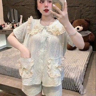 Bộ đũi đùi cộc cổ ren túi ren