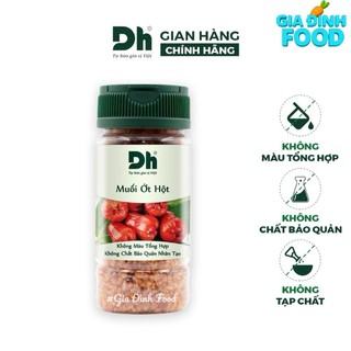 MUỐI Ớt Hột/ Muối Chấm hoa quả Tây Ninh Dh - Hủ 50g