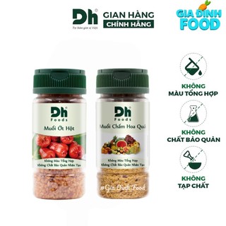 MUỐI Ớt Hột/ Muối Chấm hoa quả Tây Ninh Dh - Hủ 50g