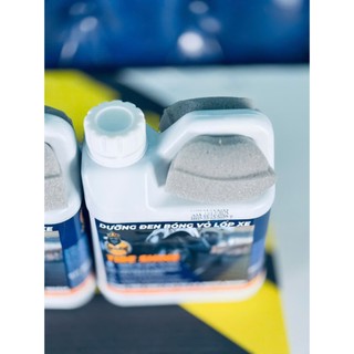 Combo 2 SprayKing Dung Dịch Đánh Bóng Vỏ Xe Tire Shine Siêu Bóng Đen Bền 1L  & Dưỡng nhựa nhám
