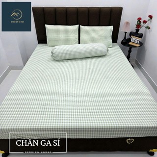 🌵MỚI VỀ🌵Bộ Ga Gối Cotton Đũi Hàn Nằm Mềm Mại, Thoáng Mát, Giá Rẻ _ Chăn Ga Sỉ HCM