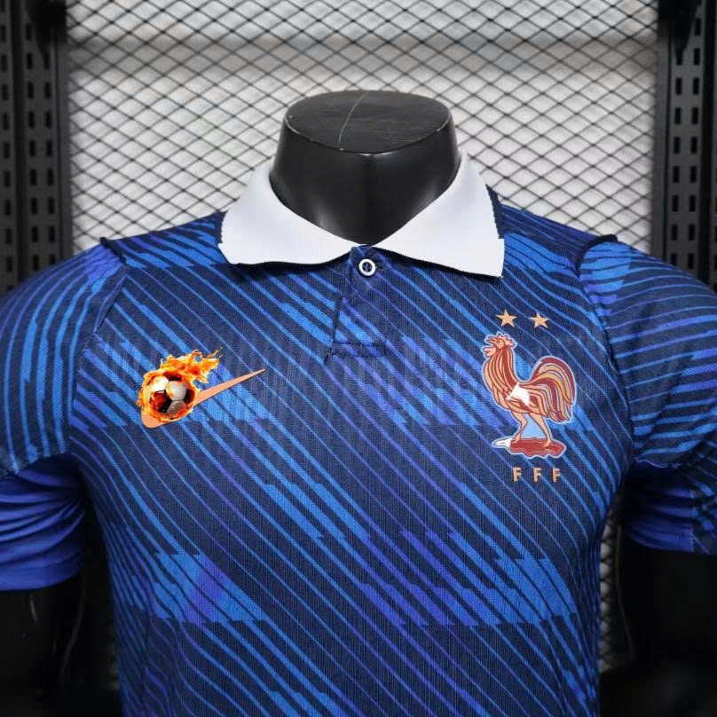 Áo Bóng Đá Player Đội Tuyển Pháp Sân Nhà [Chỉ Có Áo] Mùa 25/26 - Hàng Nhập Khẩu Thailand