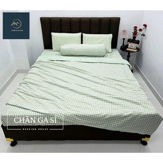 🌵MỚI VỀ🌵Bộ Ga Gối Cotton Đũi Hàn Nằm Mềm Mại, Thoáng Mát, Giá Rẻ _ Chăn Ga Sỉ HCM