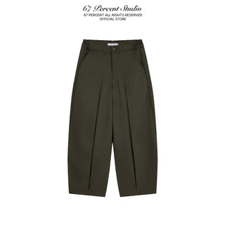 Quần Ống Rộng Vải Kaki Cotton Form Baggy Unisex 67PERCENT / 67% - GROOVE PANTS
