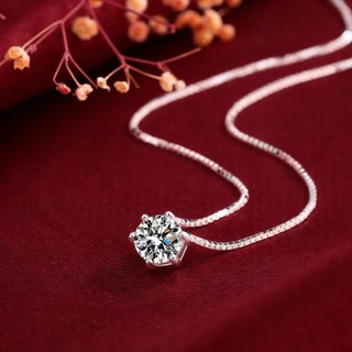 [Dây chuyền Bạc Nữ] Mặt đá Zirconia Lấp Lánh Sang Trọng - Quà tặng ý nghĩa (Có hộp quà đẹp)