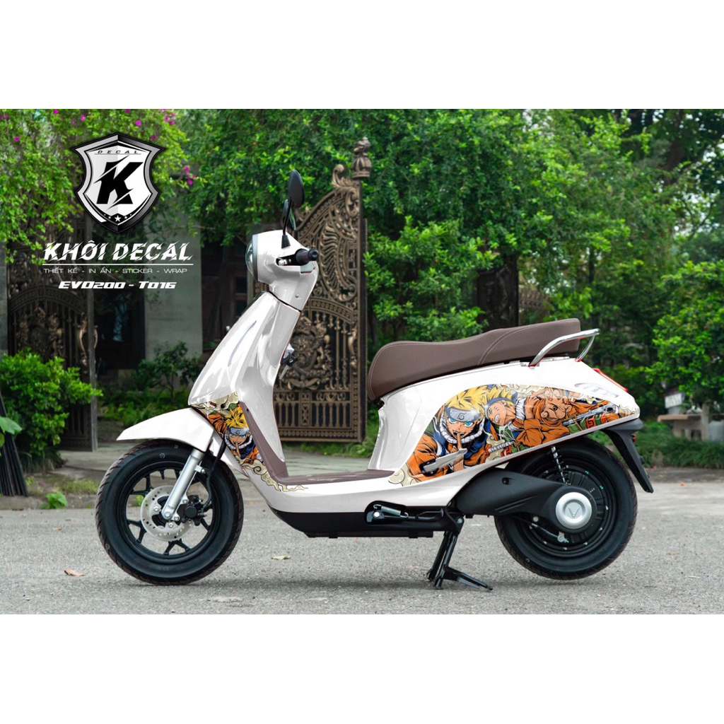 Tem Xe điện Evo decal cao cấp