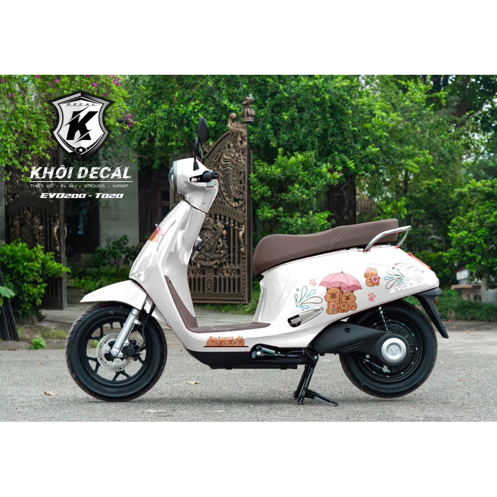 Tem Xe điện Evo decal cao cấp