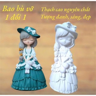 Tượng tô màu thạch cao cho các bé thỏa sức lựa chọn [tặng dây 6 màu khi mua 2 tượng]