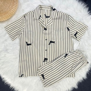 Đồ ngủ đôi mặc nhà lụa cao cấp, pijama đôi nam nữ - Since Then