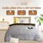 Chăn lông cừu cao cấp Pháp LASANTE' Victoria 2m1 x 2m4 mềm mại nhiều màu 3 lớp dày dặn siêu ấm