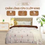 Chăn lông cừu 3 lớp đại hàn mẫu mới King Lasante 2.1x2.5m rộng rãi, dày dặn, siêu ấm