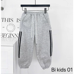 {size 15-57kg} QUẦN NỈ 2DA ỐNG CÔN BÉ TRAI BÉ GÁI PHONG CÁCH THỂ THAO CÁ TÍNH