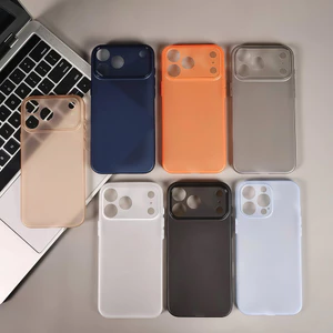 Ốp lưng nhám Matte mềm mỏng chống bám vân tay chống trầy xước cho iPhone 17 16 15 14 13 pro/promax/air
