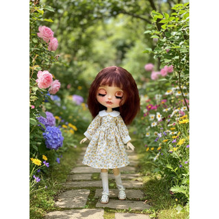 Váy hoa nhí size blythe,ob24,xinyi
