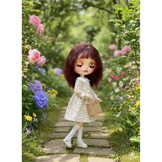Váy hoa nhí size blythe,ob24,xinyi