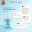 SHeGAN Nước Tẩy Trang Muối Biển Xanh 150ml - Làm Sạch Lớp Trang Điểm, Kiểm Soát Nhờn, Phù Hợp Cho Mọi Loại Da