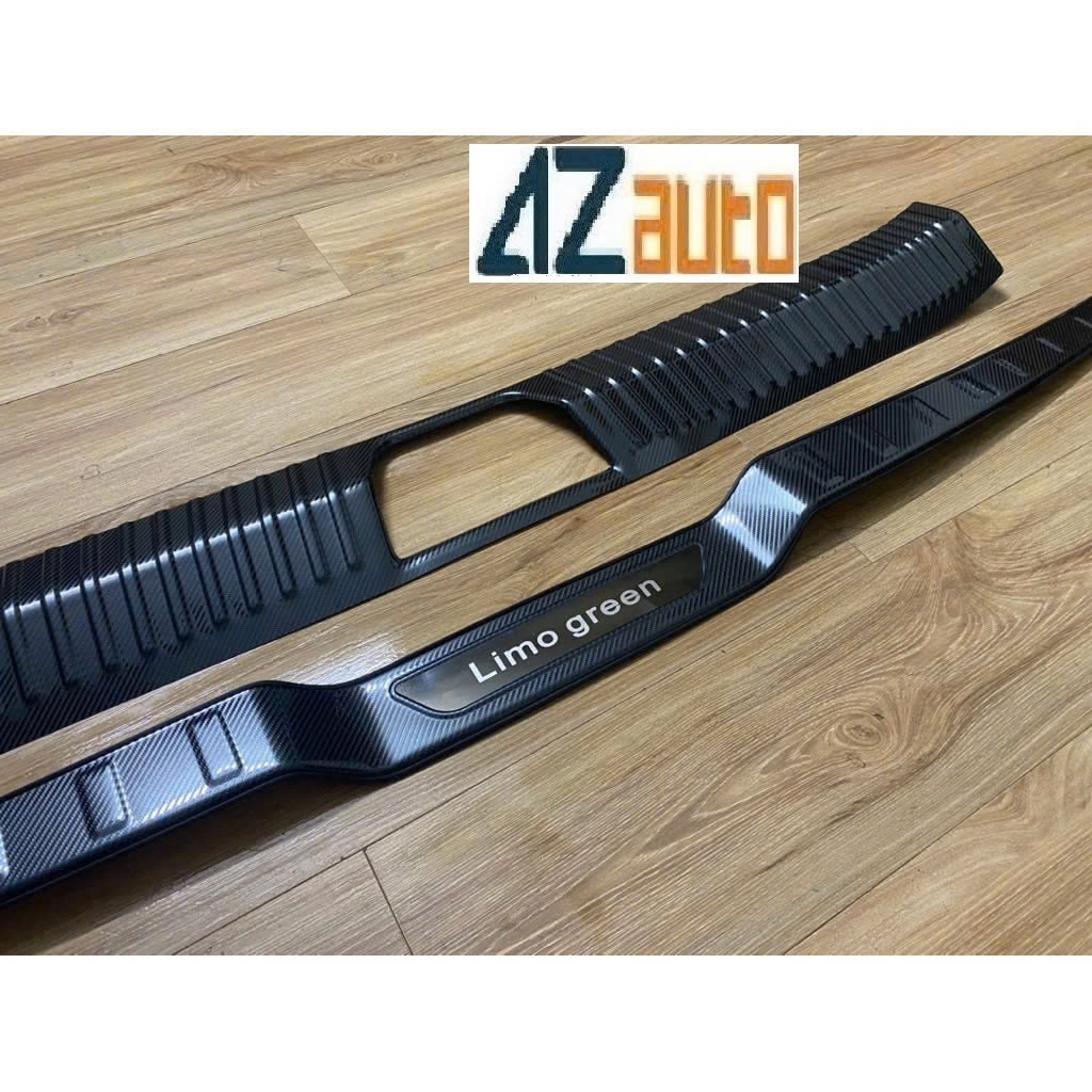 Ốp chống trầy cốp xe Vinfast Limo green vân carbon cao cấp