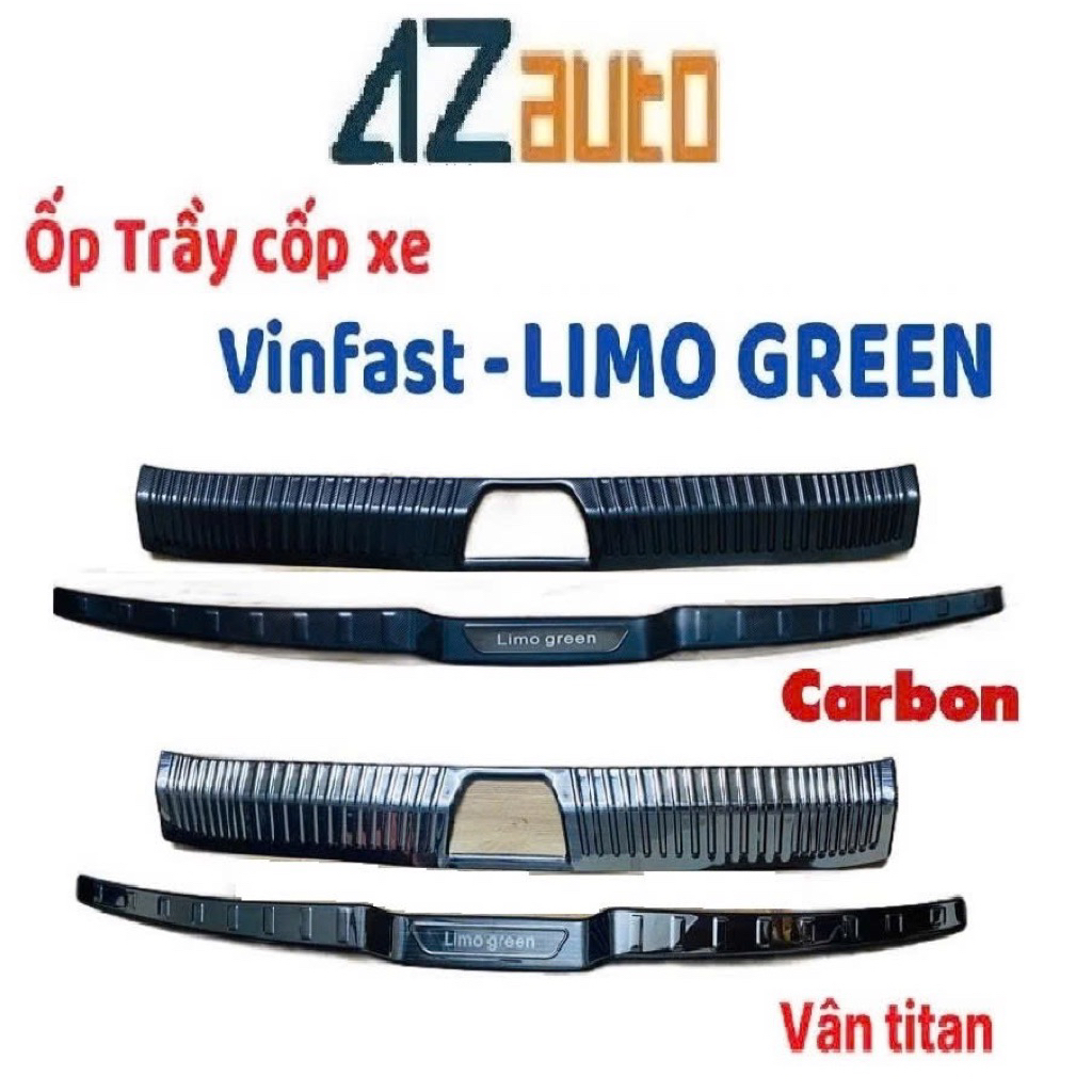 Ốp chống trầy cốp trong và ngoài xe Vinfast Limo green hàng cao cấp
