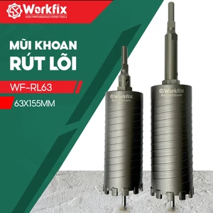 Mũi rút lõi Workfix RL63 Gắn máy khoan Inox - Lưỡi cắt sắt, inox dày 1,3ly Kéo cắt tôn gắn máy khoan đa năng