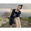 Cổ áo sơ mi cổ tam giác cổ sen mix đồ
