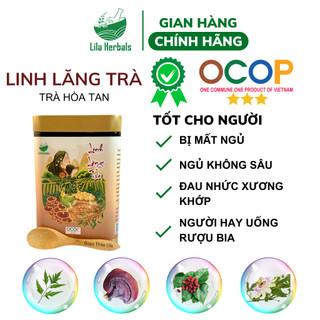 Trà hoa tan Linh lăng trà - Dược thảo Lila - Giấc ngủ vàng cho người Việt