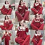 Bộ Đồ Ngủ Nữ JUSOKA Pijama Chất Liệu Đũi Siêu Mềm Mịn Dễ Thương Dành Cho Tết, Noel