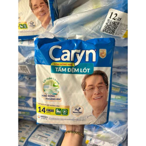Tấm đệm lót Caryn XL14 ( 1 gói 14 miếng ) - DÙNG MỘT LẦN DÀNH CHO NGƯỜI GIÀ ,MẸ SAU SINH -HÀNG CHÍNH HÃNG -LÊ MINH HƯƠNG