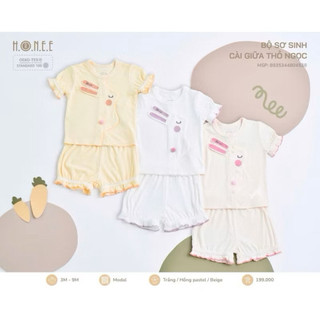 Bộ sơ sinh cài giữa hrnee sale