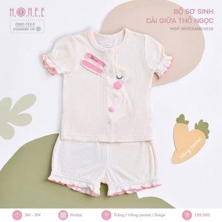 Bộ sơ sinh cài giữa hrnee sale