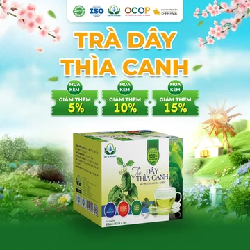Trà Dây Thìa Canh Hộp 30 Túi Lọc 3Gram Siêu Thị Thiên Nhiên