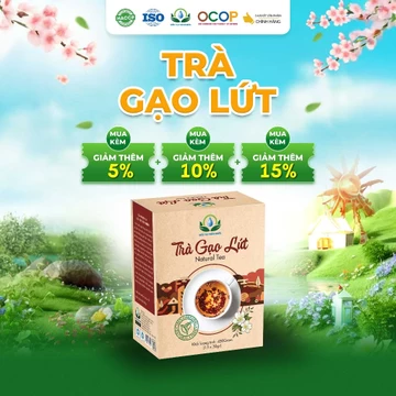 Trà Gạo Lứt Đỏ, Gạo Lứt Tím Hộp 30 Túi Siêu Thị Thiên Nhiên Đa Dạng Mẫu Mã