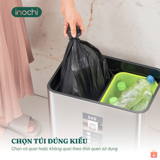 Túi rác tiện dụng Mori-Soji Inochi hương chanh, hương lavender chống thấm dẻo dai giúp không gian luôn sạch thoáng